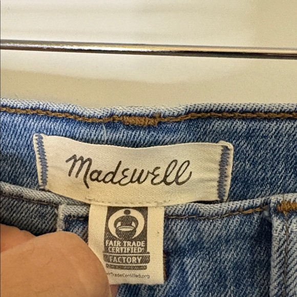 Madewell The High-Rise Slim Boy Jean in Elkhart Wash Size 26 - Picture 4 of 14